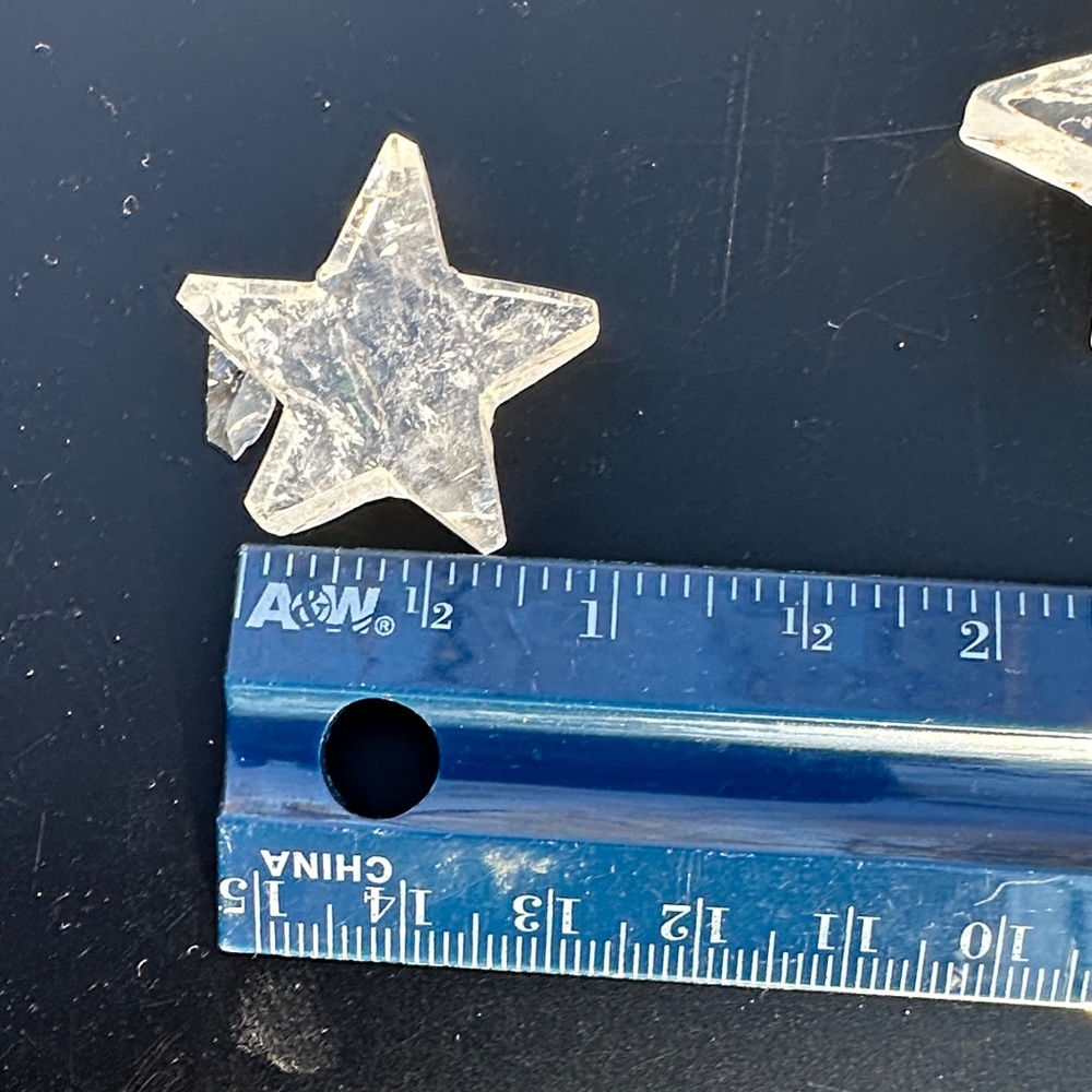 Genuine 118.00 Cts White Quartz Star Lot - Picture 5 of 16